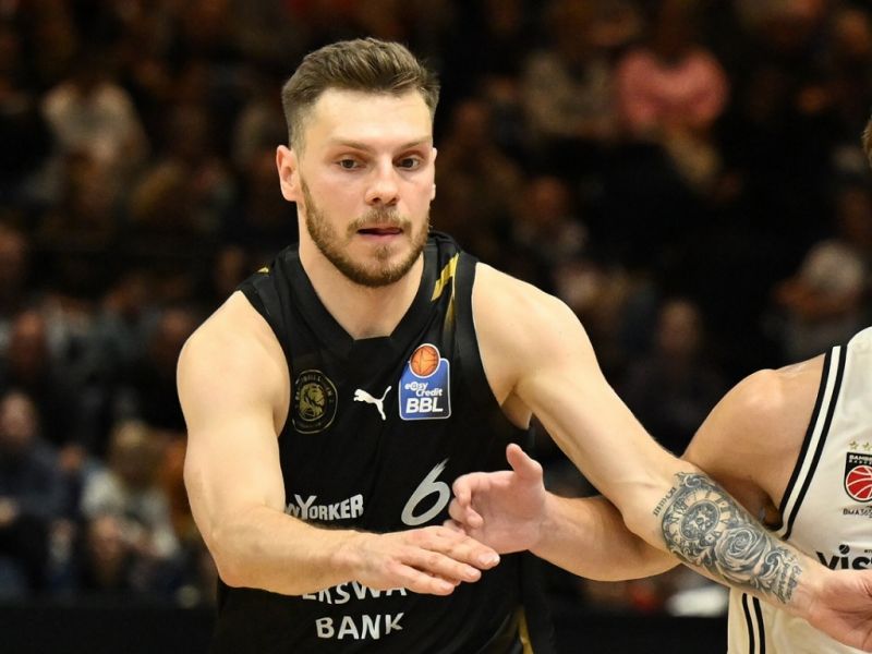 Ferdinand Zylka: Statistiken und Steckbrief des Shooting Guards der Basketball Löwen Braunschweig