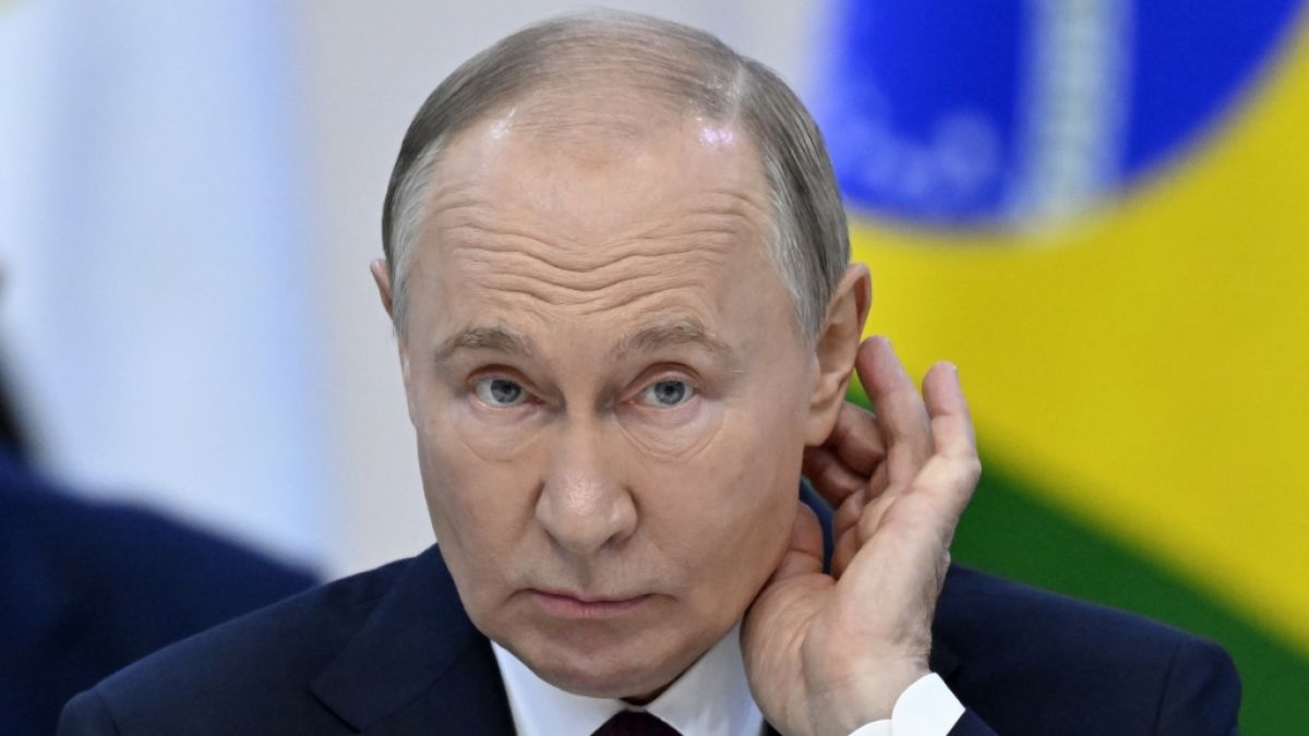 Wladimir Putin f&uuml;hrt seit Februar 2022 Krieg gegen die Ukraine. (Foto)