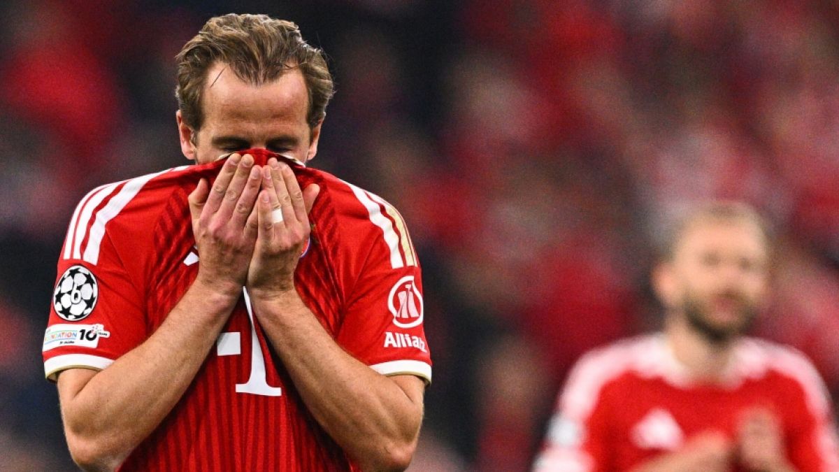 Harry Kane zeigt sich entt&auml;uscht. F&uuml;r den FC Bayern M&uuml;nchen ist der Traum vom Champions-League-Finale vorbei. (Foto)
