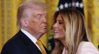 Donald und Melania Trump sorgten für einen viel beachteten Auftritt.