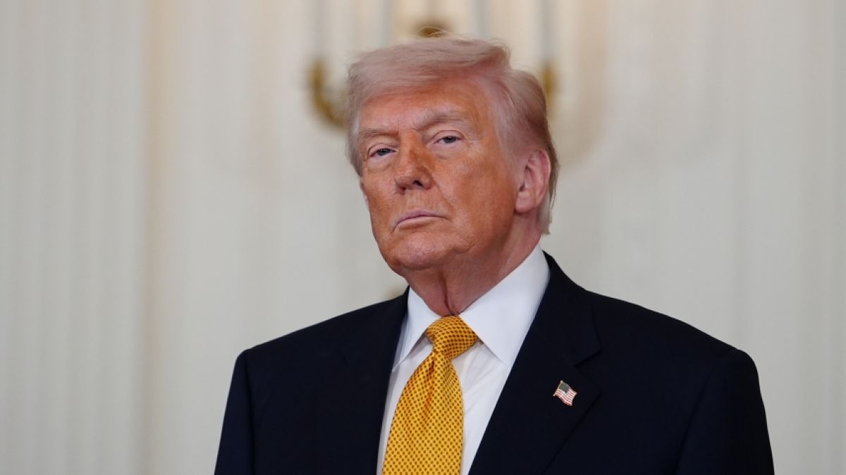 Donald Trump sorgt mit einem verwirrten Moment f&uuml;r Wirbel. (Foto)