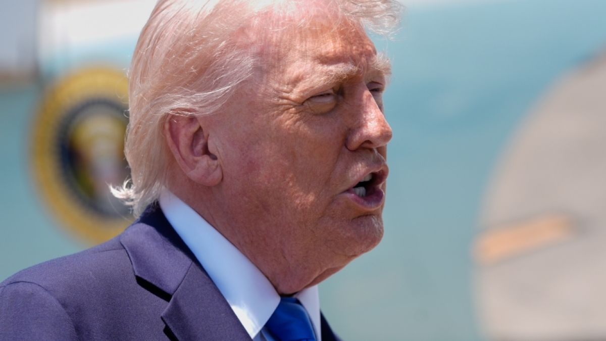 Donald Trump holte sich bei einem UFC-K&auml;mpfer die Zustimmung f&uuml;r seinen Iran-Krieg. (Foto)