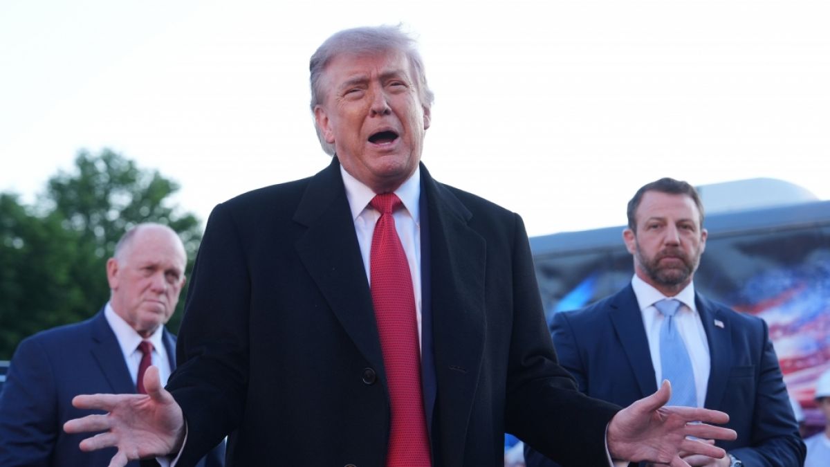 Donald Trump spielte die US-Luftschl&auml;ge auf iranische Ziele "einen Klaps". (Foto)