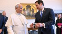 Marco Rubio blamierte sich mit seinem Geschenk für den Papst.