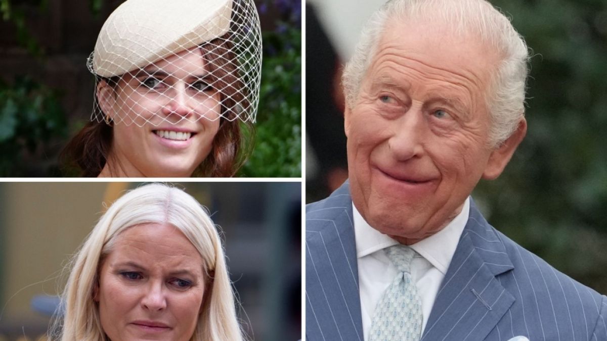 Europas Royals, darunter Prinzessin Eugenie von York, K&ouml;nig Charles III. und Norwegens Kronprinzessin Mette-Marit, waren diese Woche Dauerg&auml;ste in den Royals-News. (Foto)