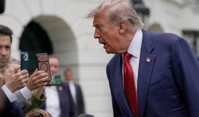 Donald Trump bei "Truth Social"