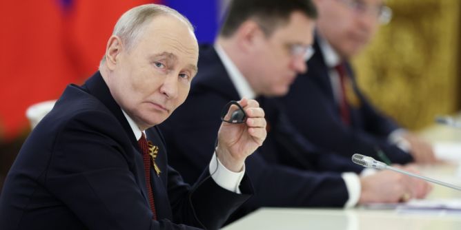 Wladimir Putin von Paranoia geplagt