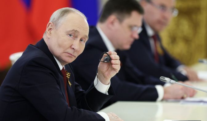 Wladimir Putin von Paranoia geplagt