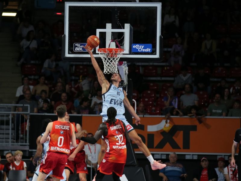 Filip Stanic: Aktuelle Stats zur Nummer 65 der EWE Baskets Oldenburg