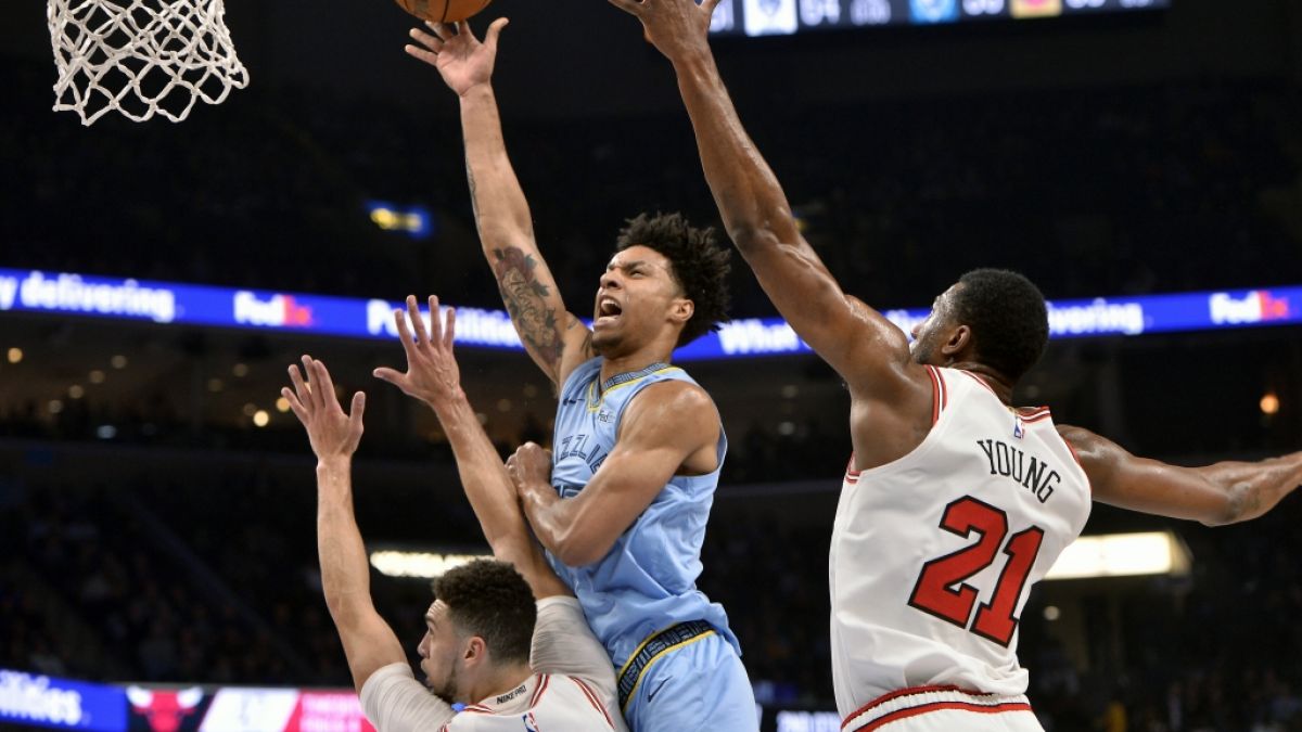 NBA-Star Brandon Clarke (Mitte) von den Memphis Grizzlies ist im Alter von nur 29 Jahren gestorben. (Foto)