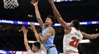 NBA-Star Brandon Clarke (Mitte) von den Memphis Grizzlies ist im Alter von nur 29 Jahren gestorben.