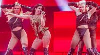 Ihre Performance überzeugt: Sarah Engels sorgte beim ESC-Halbfinale in Wien für frenetischern Applaus.