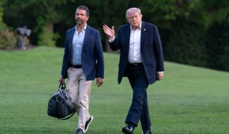 Donald Trump und sein ältester Sohn Donald Trump Jr.