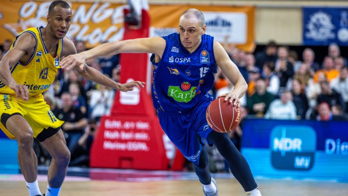 Robin Amaize im Trikot der Rostock Seawolves (Archivbild, 2024). (Foto)