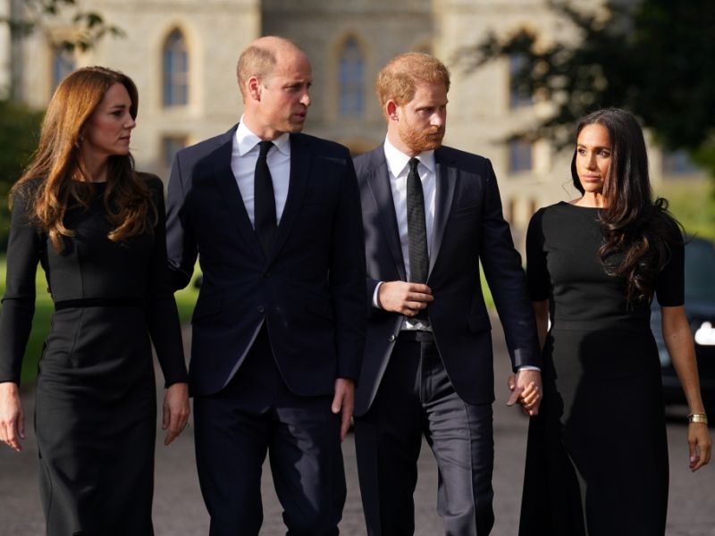 Prinz Harry und Meghan Markle bald getrennt?: Prinz William rechnet offenbar mit Scheidung bei Bruder Harry und Schwägerin Meghan