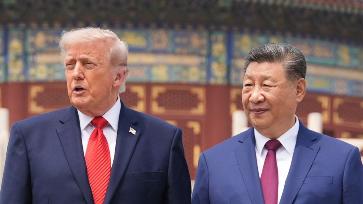 Donald Trump hat den chinesischen Staatschef Xi Jinping getroffen. (Foto)