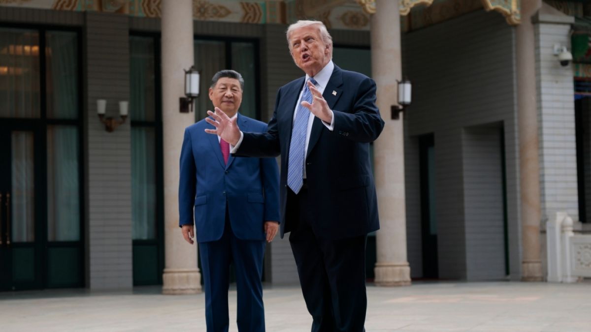 Donald Trump beim Staatsbesuch in China (Foto)