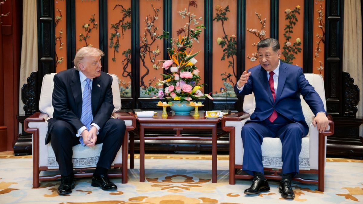 Warum sieht Donald Trump pl&ouml;tzlich kleiner als Xi Jinping aus? (Foto)