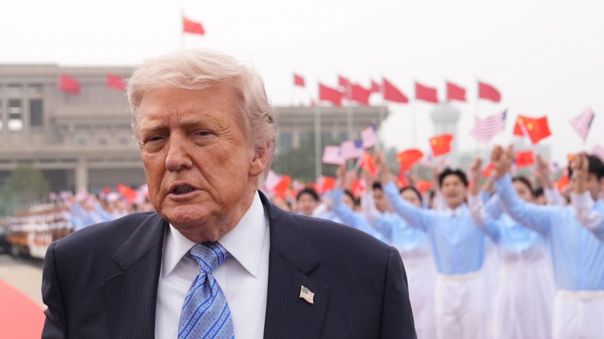 Donald Trump verbucht sein Treffen mit Chinas Staatschef Xi Jinping als Erfolg. (Foto)