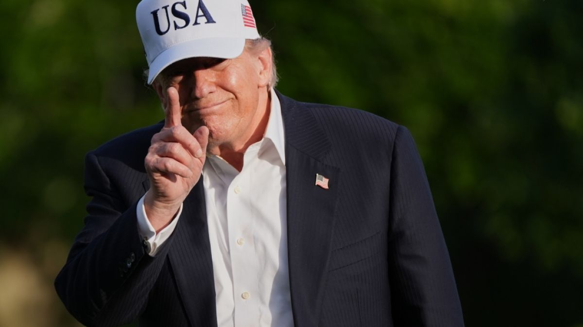 Donald Trump sorgt mit einem Alien-Foto f&uuml;r Wirbel. (Foto)