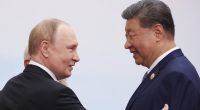 Wladimir Putin trifft sich mit Xi Jinping in Peking.
