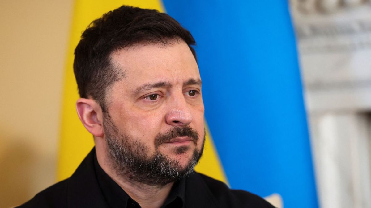 In seiner abendlichen Videoansprache sprach Ukraine-Pr&auml;sident Wolodymyr Selenskyj &uuml;ber die Auswirkungen der Offensive auf russische &Ouml;l-Anlagen. Russland sei dadurch massiv gesch&auml;digt. Es drohe der Bankrott. (Foto)