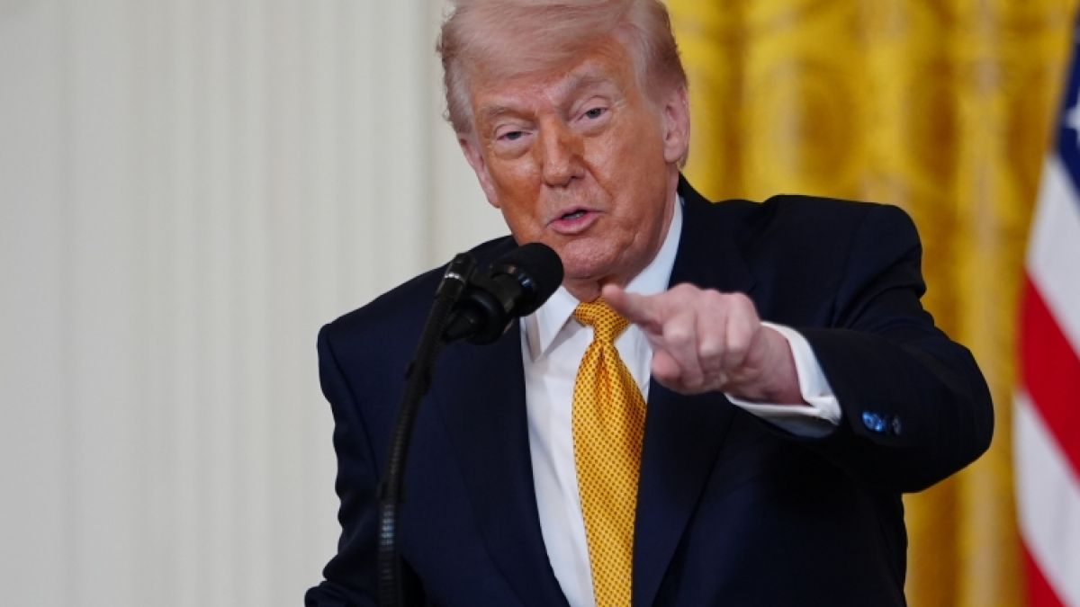 Donald Trumps Beliebtheitswerte erholen sich nicht. (Foto)