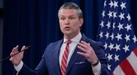 Pete Hegseth wurde nach seinem Auftritt verspottet.