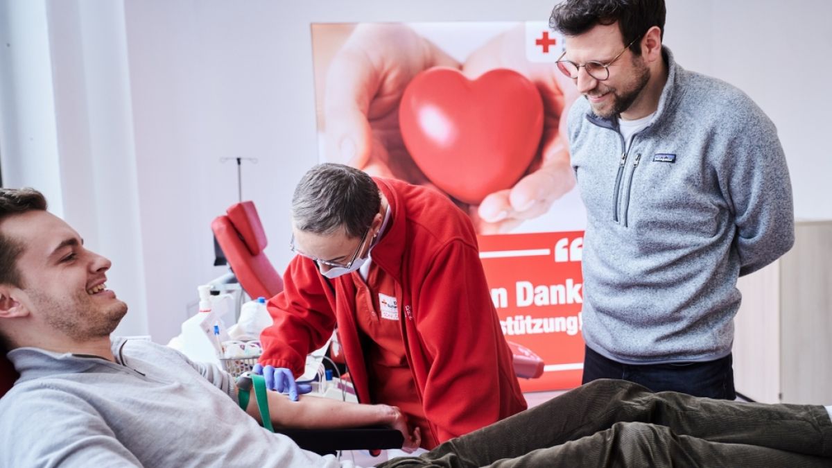 Blutspenden retten Menschenleben. (Foto)