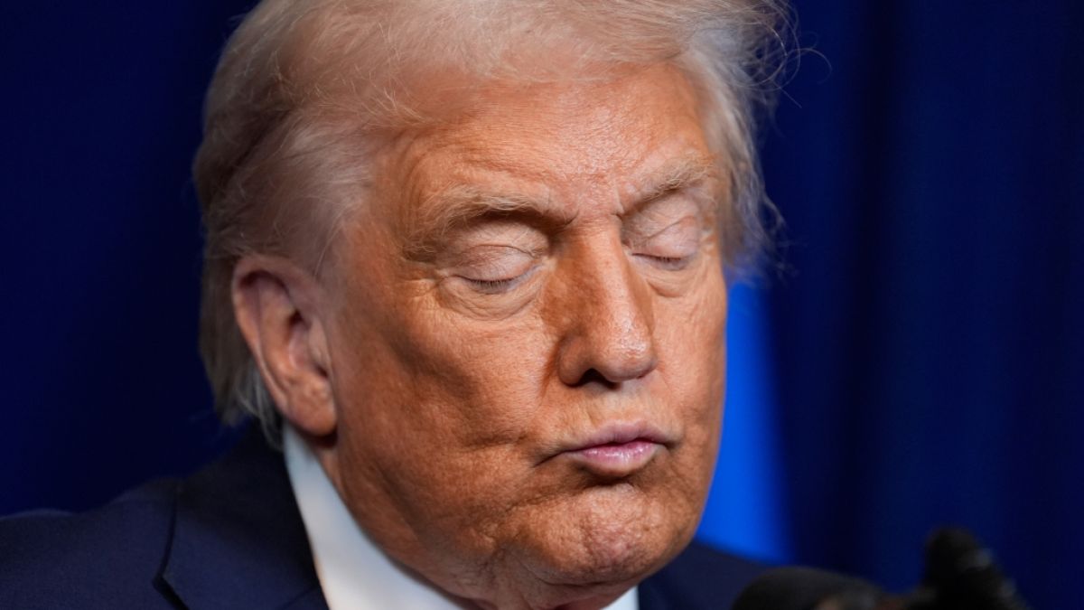 Donald Trump droht bei der GOP-Vorwahl eine "riesige Niederlage". (Foto)