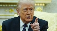 Donald Trump überrascht mit einer besonderen Behauptung.