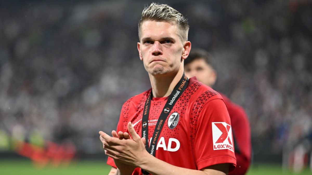 Matthias Ginter nach dem Europa-League-Finale: Der SC Freiburg hat gegen Aston Villa verloren. (Foto)