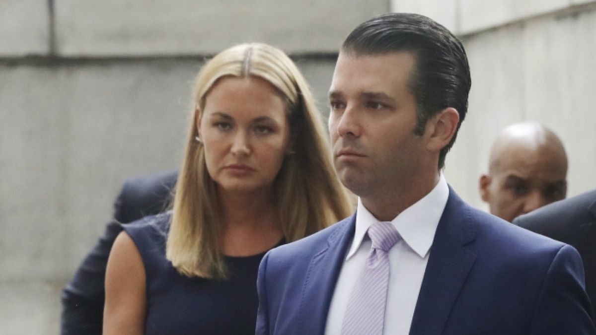 12 Jahre waren Vanessa Trump (rechts) und Donald Trump Jr. liiert. Im Jahr 2018 erfolgte schlie&szlig;lich die Scheidung. Sie haben f&uuml;nf gemeinsame Kinder. (Foto)