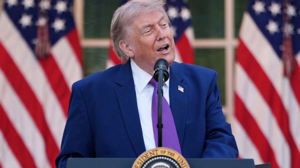 Donald Trump ist bei seinen Umfragen auf einem historischen Tiefstand gelandet. (Foto)