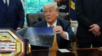 Donald Trump sorgt mit seinen sitzenden Ansprachen für Wirbel.