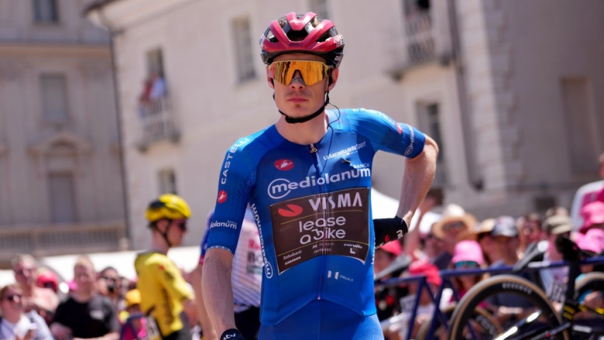 14. Etappe: Jonas Vingegaard aus D&auml;nemark vor dem Start. (Foto)