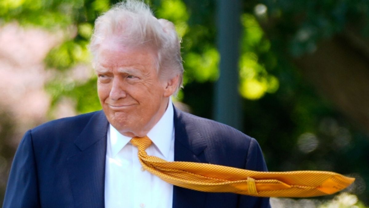 Ein Notarzt ist besorgt wegen Donald Trumps auff&auml;lligem Verhalten. (Foto)