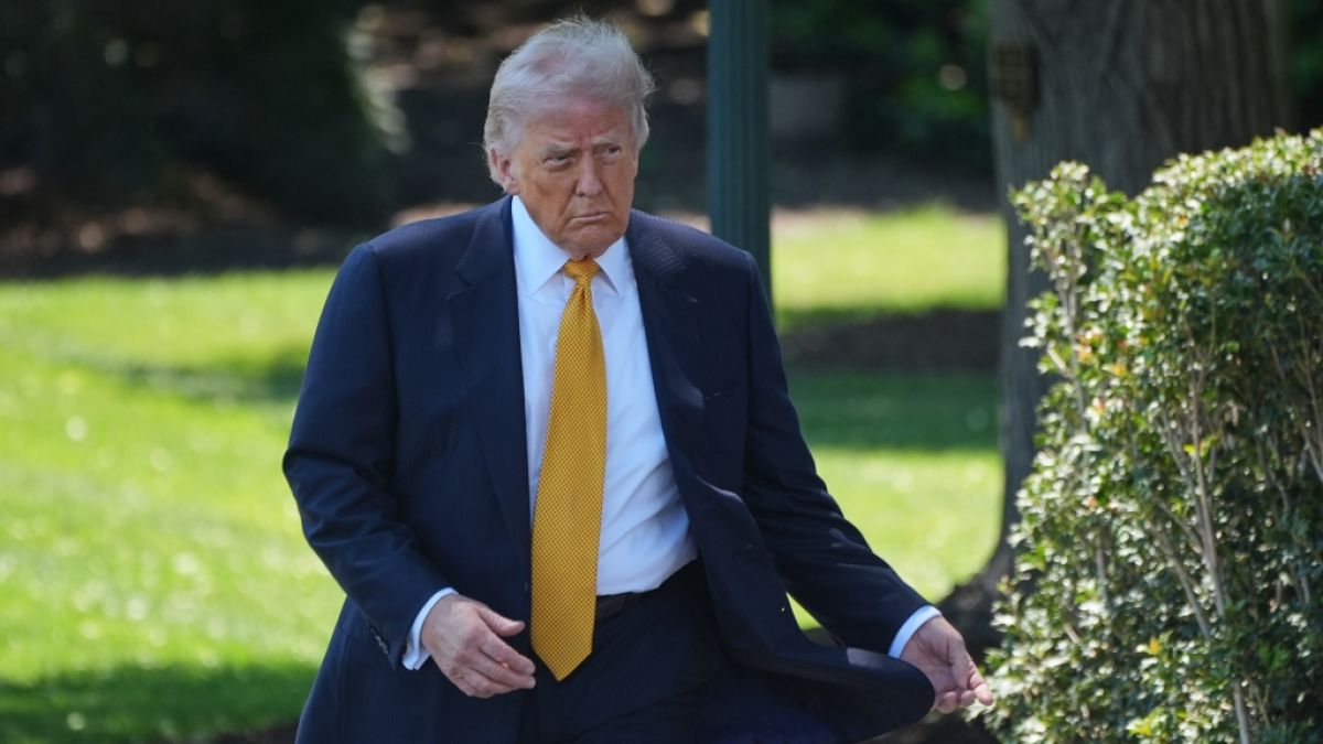 Er kann seinen Unmut gegen&uuml;ber Joe Biden nicht verbergen. US-Pr&auml;sident Donald Trump bezeichnet ihn bei "Truth Social" abermals als "korrupt". (Foto)