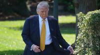 Er kann seinen Unmut gegenüber Joe Biden nicht verbergen. US-Präsident Donald Trump bezeichnet ihn bei 