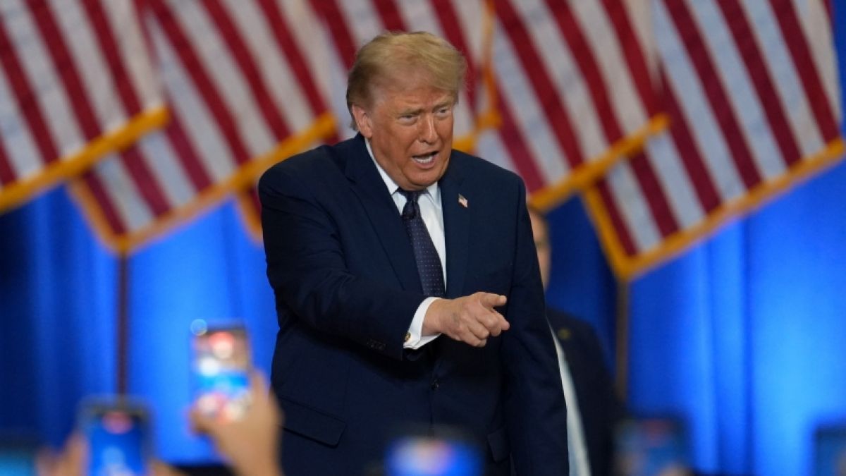 Donald Trump hat bei einer Kabinettssitzung Venezuela und den Iran verwechselt. (Foto)