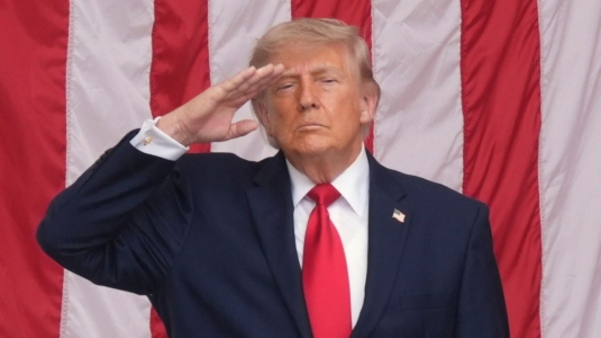 Die Video-Analyse eines Trump-Auftritts offenbart ein brisantes Detail. (Foto)