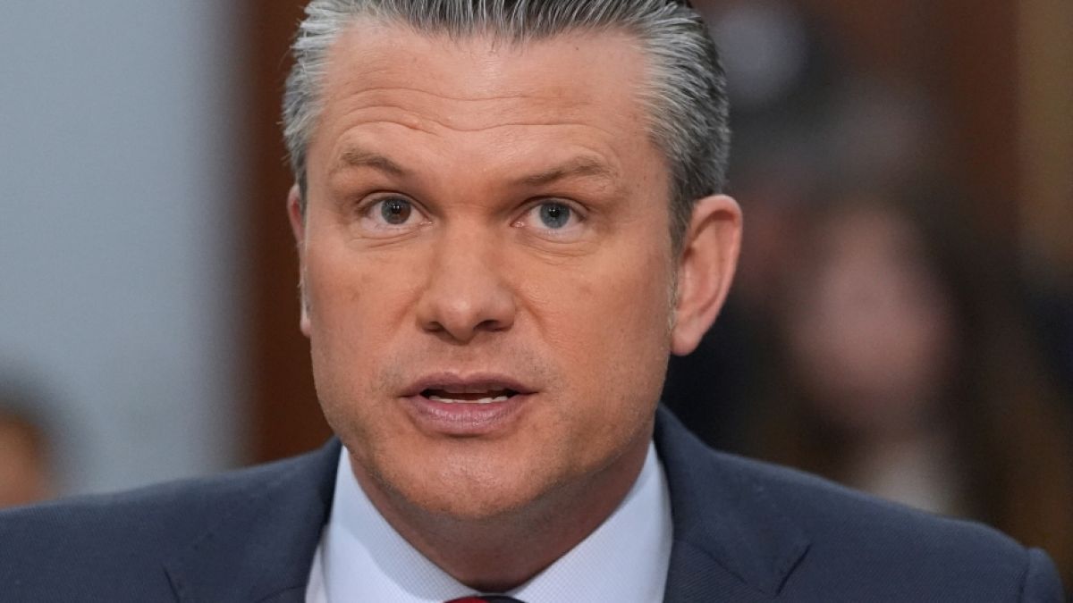 Pete Hegseth sorgte mit seinen Ausf&uuml;hrungen f&uuml;r erstaunte Reaktionen. (Foto)