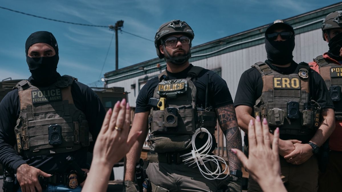 Die US-Einwanderungsbeh&ouml;rde ICE entsetzt mit einem neuen Video. (Foto)
