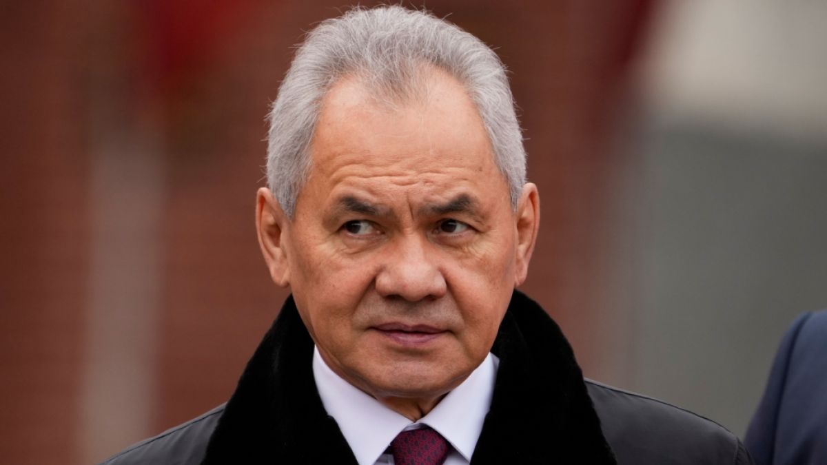 Sergej Schoigi droht der Ukraine. (Foto)
