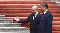 Wladimir Putin (l.) und Chinas Präsident Xi Jinping (r.) sind Verbündete. Experten warnen, dass sie bald gemeinsam einen Krieg gegen den Westen führen könnten.