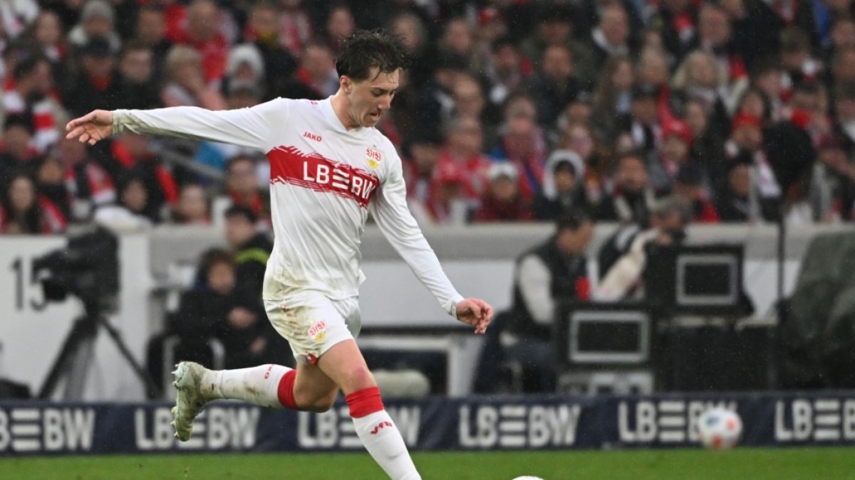 Nationalspieler Angelo Stiller kickt in der Bundesliga f&uuml;r den VfB Stuttgart. (Foto)