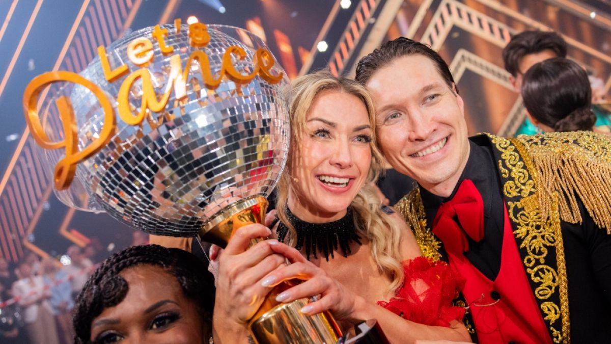 Anna-Carina Woitschack und Evgeny Vinokurov haben "Let's Dance" gewonnen. (Foto)