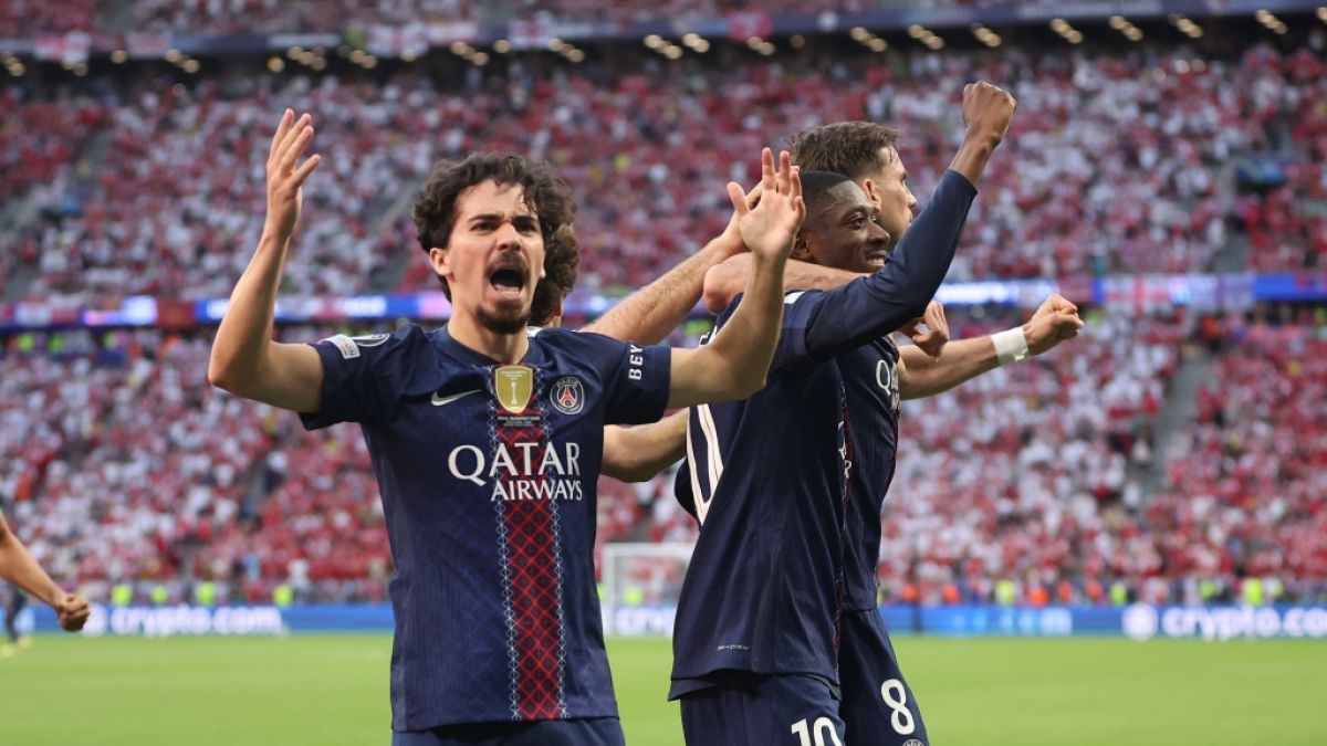 Paris Saint-Germain ist zum zweiten Mal in Folge Champions-League-Sieger. (Foto)