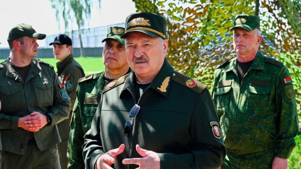 Belarus-Diktator Alexander Lukaschenko hat der Ukraine gedroht. (Foto)