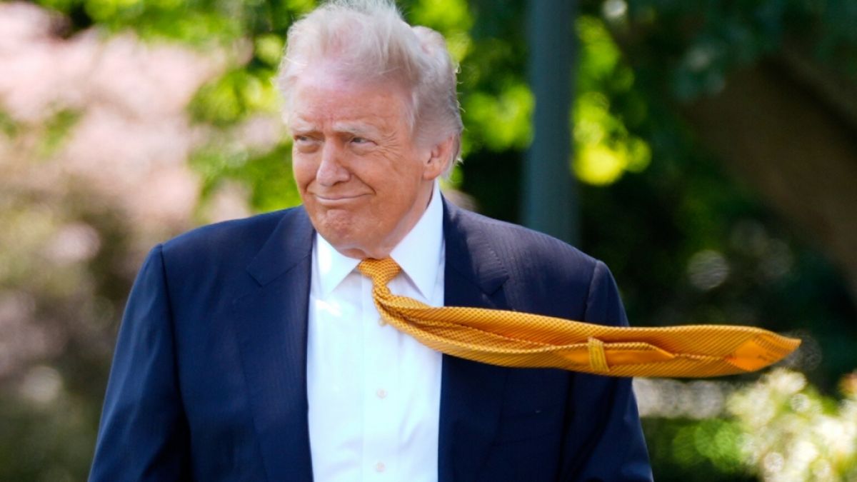 Donald Trump weht der heftige Wind des Protests entgegen - bei den Zwischenwahlen im Herbst 2026 k&ouml;nnte das schwerwiegende Folgen f&uuml;r den US-Pr&auml;sidenten und seine Republikaner haben. (Foto)